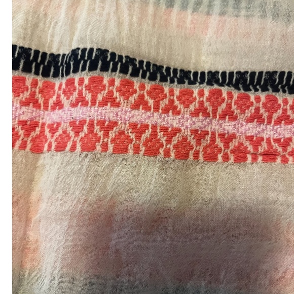 Vintage American Eagle ethnic pattern infinity scarf EUC - Picture 8 of 9